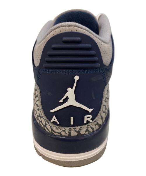 NIKE（ナイキ）NIKE (ナイキ) NIKE AIR JORDAN 3 RETRO　532-401 ネイビー サイズ:28の古着・服飾アイテム