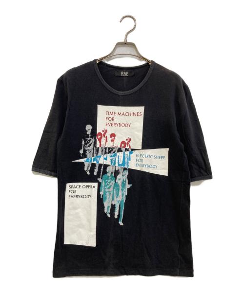 RAF SIMONS（ラフシモンズ）RAF SIMONS (ラフシモンズ) TIME MACHINES EVERYBODY　MOD.TC05 ブラック サイズ:Mの古着・服飾アイテム