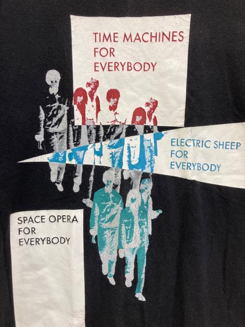 RAF SIMONS（ラフシモンズ）RAF SIMONS (ラフシモンズ) TIME MACHINES EVERYBODY　MOD.TC05 ブラック サイズ:Mの古着・服飾アイテム