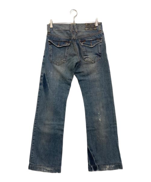 DOLCE & GABBANA（ドルチェ＆ガッバーナ）DOLCE & GABBANA (ドルチェ＆ガッバーナ) ダブルポケットフレアデニム インディゴ サイズ:44の古着・服飾アイテム