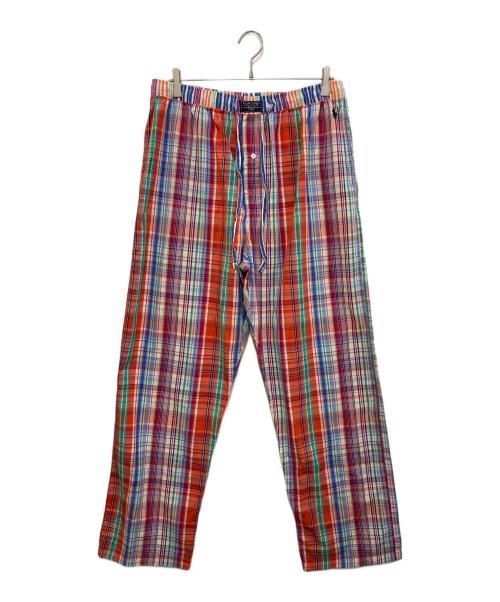 POLO RALPH LAUREN（ポロ・ラルフローレン）POLO RALPH LAUREN (ポロ・ラルフローレン) チェックイージーパンツ マルチカラー サイズ:Lの古着・服飾アイテム