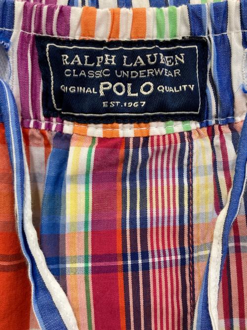 POLO RALPH LAUREN（ポロ・ラルフローレン）POLO RALPH LAUREN (ポロ・ラルフローレン) チェックイージーパンツ マルチカラー サイズ:Lの古着・服飾アイテム