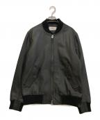 COACHコーチ）の古着「レザー ボンバージャケット　6518」｜ブラック