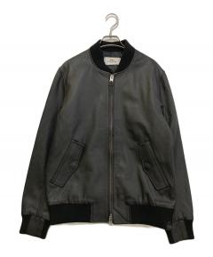 中古・古着通販】COACH (コーチ) レザー トラッカー ジャケット