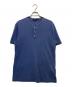 POLO RALPH LAUREN（ポロ・ラルフローレン）の古着「ヘンリーネックTシャツ」｜ネイビー