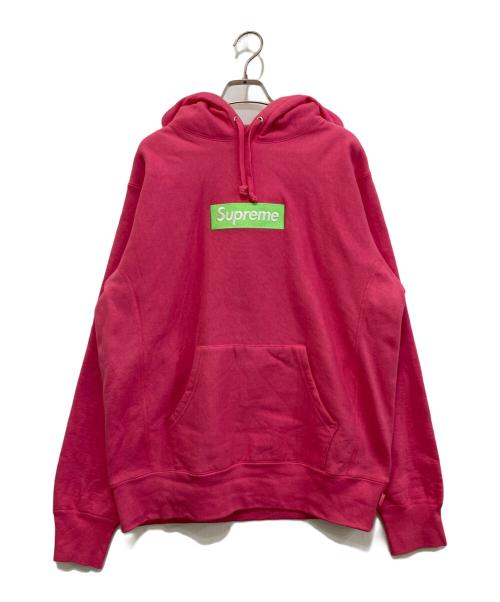 SUPREME（シュプリーム）SUPREME (シュプリーム) BOX LOGO HOODED SWEATSHIRT ピンク サイズ:Mediumの古着・服飾アイテム