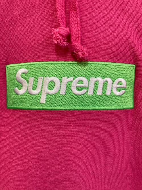 SUPREME（シュプリーム）SUPREME (シュプリーム) BOX LOGO HOODED SWEATSHIRT ピンク サイズ:Mediumの古着・服飾アイテム
