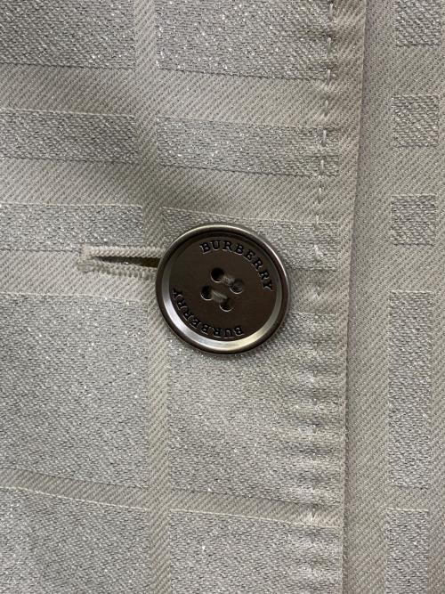 BURBERRY LONDON（バーバリーロンドン）BURBERRY LONDON (バーバリーロンドン) ラメノバチェックトレンチコート ベージュ サイズ:46の古着・服飾アイテム