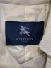 中古・古着 BURBERRY LONDON (バーバリーロンドン) ラメノバチェックトレンチコート ベージュ サイズ:46：16000円