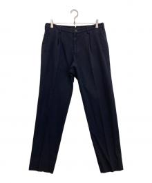 INCOTEX（インコテックス）の古着「綿×麻 TAPERED FIT パンツ　ZL541W-90355」｜ネイビー
