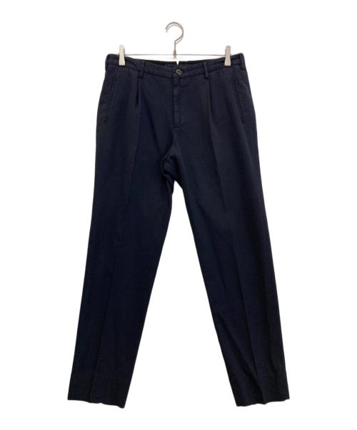 INCOTEX（インコテックス）INCOTEX (インコテックス) 綿×麻 TAPERED FIT パンツ　ZL541W-90355 ネイビー サイズ:48Lの古着・服飾アイテム
