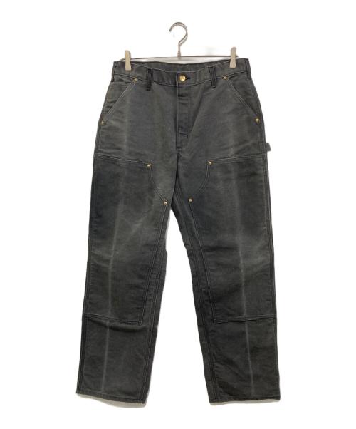 CarHartt（カーハート）CarHartt (カーハート) ルーズフィットダブルニーペインターパンツ ブラック サイズ:34の古着・服飾アイテム