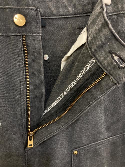 CarHartt（カーハート）CarHartt (カーハート) ルーズフィットダブルニーペインターパンツ ブラック サイズ:34の古着・服飾アイテム