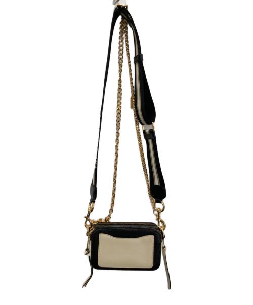 MARC JACOBS（マークジェイコブス）MARC JACOBS (マークジェイコブス) ザ スナップショット ショルダーバッグ アイボリーの古着・服飾アイテム