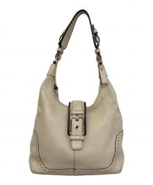 COACH（コーチ）の古着「ハンプトンズショルダーバッグ　5054」｜ベージュ
