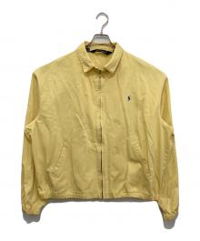 POLO RALPH LAUREN（ポロ・ラルフローレン）の古着「スイングトップ」｜イエロー