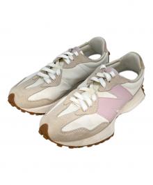 NEW BALANCE（ニューバランス）の古着「ローカットスニーカー　WS327AL」｜ピンクベージュ×ホワイト