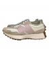 NEW BALANCE (ニューバランス) ローカットスニーカー　WS327AL ピンクベージュ×ホワイト サイズ:23：8000円