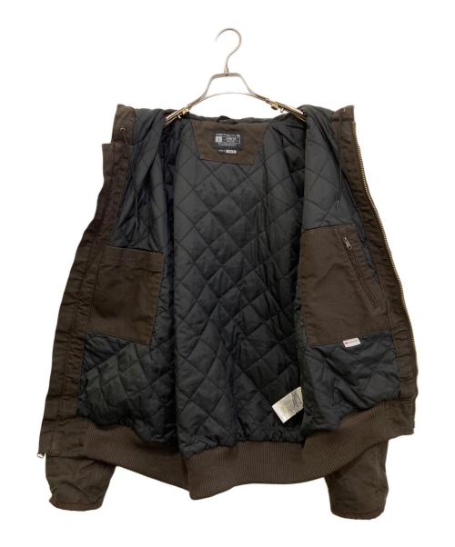 CarHartt（カーハート）CarHartt (カーハート) ダック地アクティブジャケット　J130-M ブラウン サイズ:Lの古着・服飾アイテム