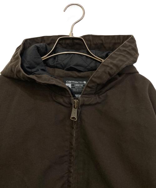 CarHartt（カーハート）CarHartt (カーハート) ダック地アクティブジャケット　J130-M ブラウン サイズ:Lの古着・服飾アイテム