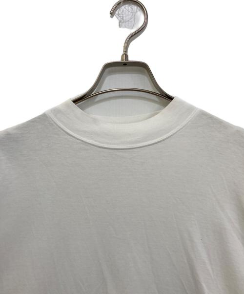 JIL SANDER（ジルサンダー）JIL SANDER (ジルサンダー) モックネックTシャツ J21GC0005 ホワイト サイズ:Mの古着・服飾アイテム