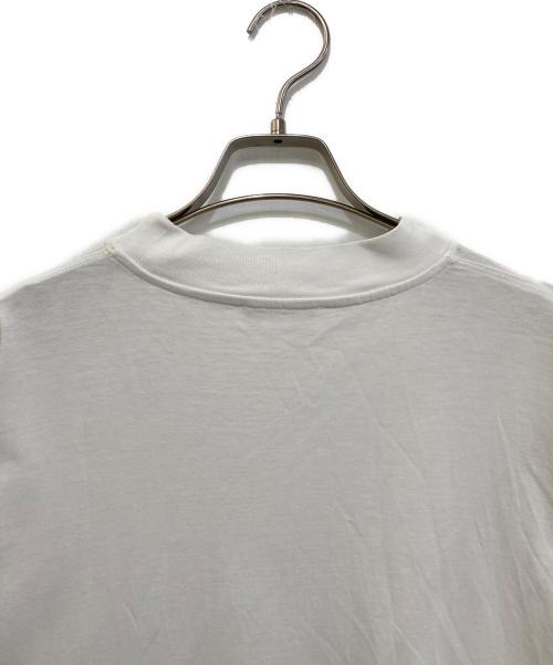 JIL SANDER（ジルサンダー）JIL SANDER (ジルサンダー) モックネックTシャツ J21GC0005 ホワイト サイズ:Mの古着・服飾アイテム