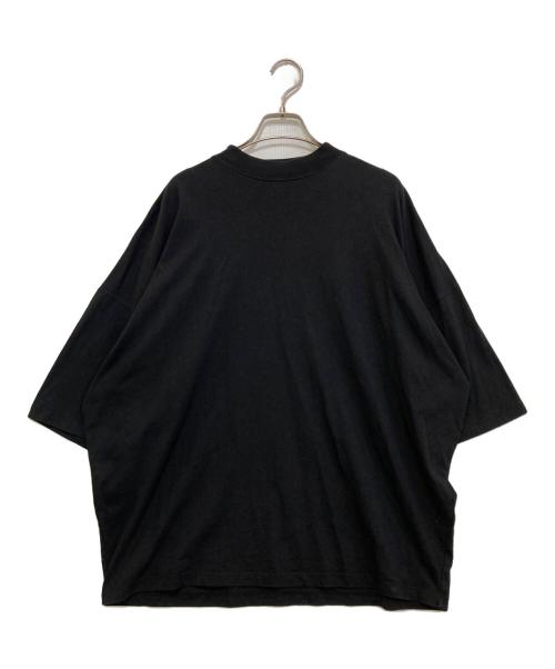 JIL SANDER（ジルサンダー）JIL SANDER (ジルサンダー) モックネックTシャツ ブラック サイズ:Mの古着・服飾アイテム