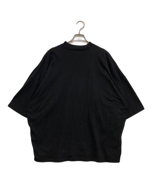 JIL SANDER（ジルサンダー）JIL SANDER (ジルサンダー) モックネックTシャツ ブラック サイズ:Mの古着・服飾アイテム