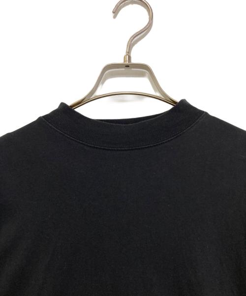 JIL SANDER（ジルサンダー）JIL SANDER (ジルサンダー) モックネックTシャツ ブラック サイズ:Mの古着・服飾アイテム