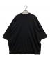 JIL SANDER（ジルサンダー）の古着「モックネックTシャツ」｜ブラック