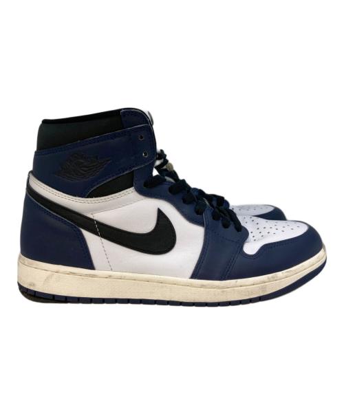 NIKE（ナイキ）NIKE (ナイキ) Air Jordan 1 Retro High OG　DZ5485-401 ネイビー サイズ:28の古着・服飾アイテム