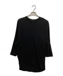 AP STUDIO（エーピーストゥディオ）の古着「ワイドスリーブTシャツ」｜ブラック