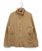 HERMESエルメス）の古着「コットンウールジップアップジャケット」｜ベージュ