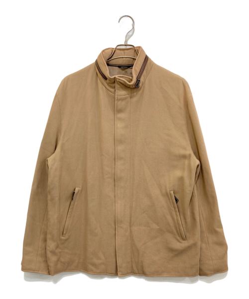 HERMES（エルメス）HERMES (エルメス) コットンウールジップアップジャケット ベージュ サイズ:52の古着・服飾アイテム