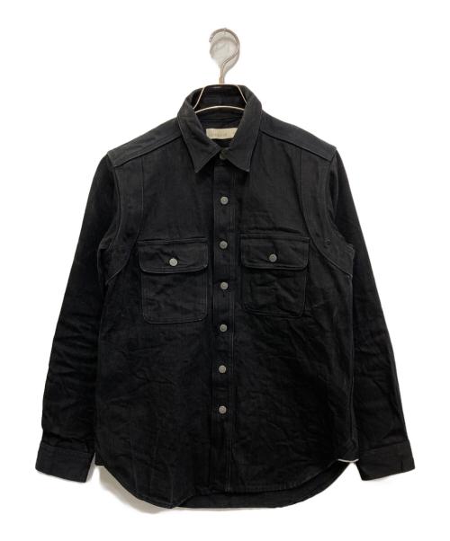 rdv o globe（ランデヴー オー グローブ）rdv o globe (ランデヴー オー グローブ) デニムジャケット ブラック サイズ:1の古着・服飾アイテム
