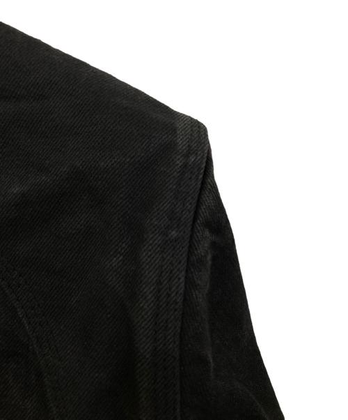 rdv o globe（ランデヴー オー グローブ）rdv o globe (ランデヴー オー グローブ) デニムジャケット ブラック サイズ:1の古着・服飾アイテム