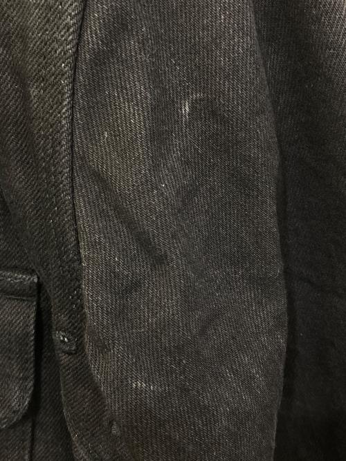 rdv o globe（ランデヴー オー グローブ）rdv o globe (ランデヴー オー グローブ) デニムジャケット ブラック サイズ:1の古着・服飾アイテム