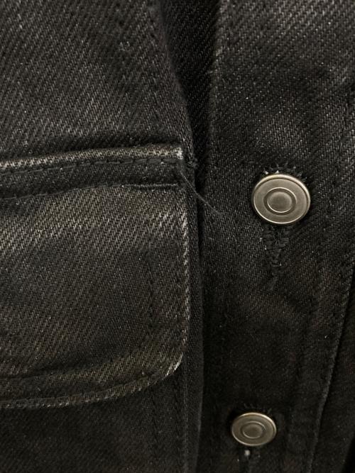 rdv o globe（ランデヴー オー グローブ）rdv o globe (ランデヴー オー グローブ) デニムジャケット ブラック サイズ:1の古着・服飾アイテム