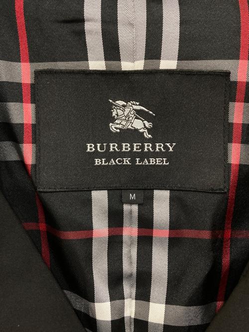 BURBERRY BLACK LABEL（バーバリーブラックレーベル）BURBERRY BLACK LABEL (バーバリーブラックレーベル) 裏地ノバチェックコート ブラック サイズ:Mの古着・服飾アイテム
