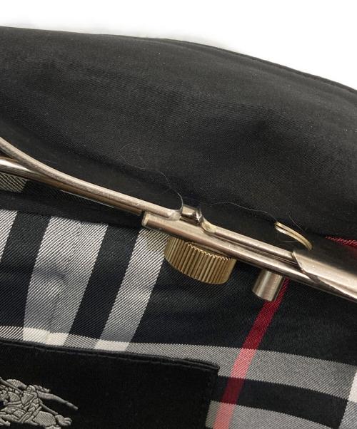BURBERRY BLACK LABEL（バーバリーブラックレーベル）BURBERRY BLACK LABEL (バーバリーブラックレーベル) 裏地ノバチェックコート ブラック サイズ:Mの古着・服飾アイテム