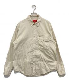 SUPREME（シュプリーム）の古着「Twill Multi Poket Shirt」｜アイボリー