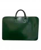 GLENROYALグレンロイヤル）の古着「ライトウェイトブリーフケース/Light Weight Brief Case」｜グリーン