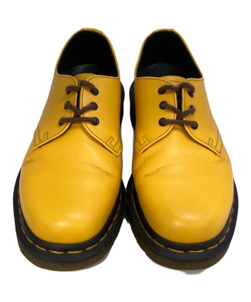 Dr.Martens（ドクターマーチン）Dr.Martens (ドクターマーチン) 3ホールブーツ　1461 イエロー サイズ:37の古着・服飾アイテム