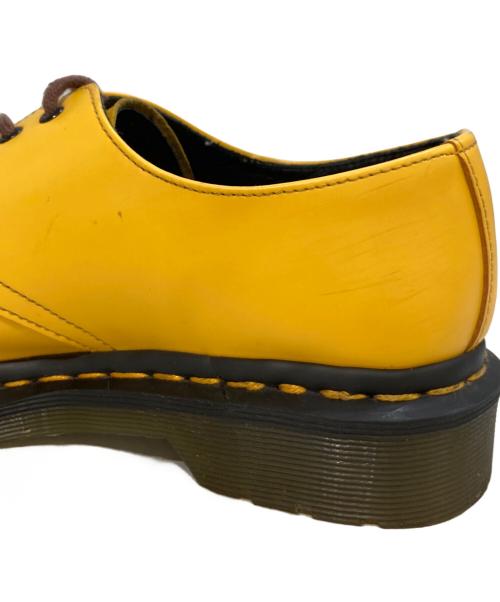 Dr.Martens（ドクターマーチン）Dr.Martens (ドクターマーチン) 3ホールブーツ　1461 イエロー サイズ:37の古着・服飾アイテム