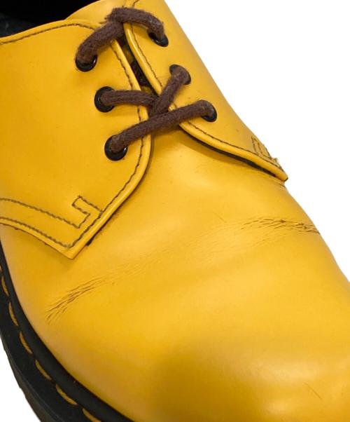 Dr.Martens（ドクターマーチン）Dr.Martens (ドクターマーチン) 3ホールブーツ　1461 イエロー サイズ:37の古着・服飾アイテム