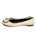Roger Vivier (ロジェ ヴィヴィエ) Leather Buckle Ballet Flats ベージュ サイズ:37：13000円