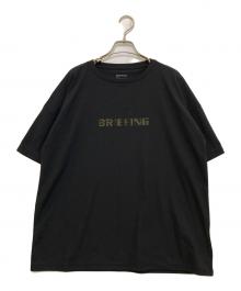 BRIEFING（ブリーフィング）の古着「3D PRINT LOOSE FIT T SHIRT　BRM223M18」｜ブラック