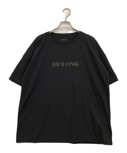BRIEFING（ブリーフィング）BRIEFING (ブリーフィング) 3D PRINT LOOSE FIT T SHIRT　BRM223M18 ブラック サイズ:Mの古着・服飾アイテム
