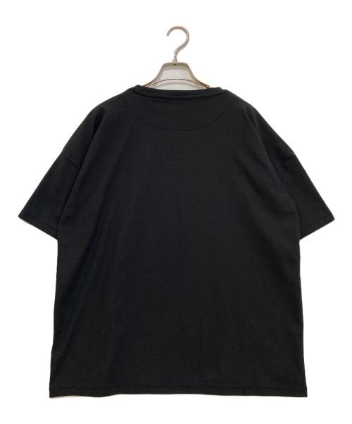 BRIEFING（ブリーフィング）BRIEFING (ブリーフィング) 3D PRINT LOOSE FIT T SHIRT　BRM223M18 ブラック サイズ:Mの古着・服飾アイテム