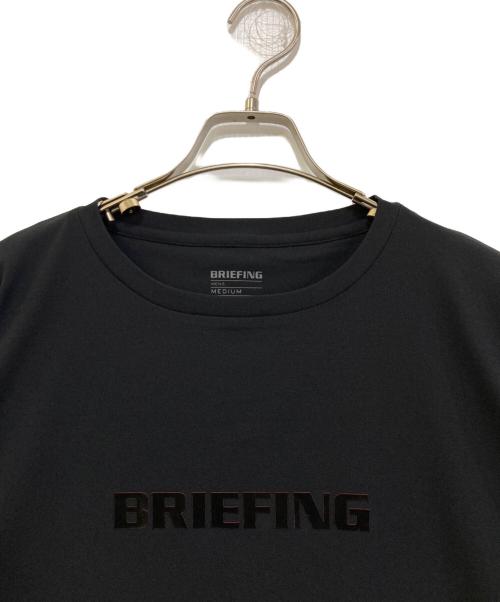 BRIEFING（ブリーフィング）BRIEFING (ブリーフィング) 3D PRINT LOOSE FIT T SHIRT　BRM223M18 ブラック サイズ:Mの古着・服飾アイテム